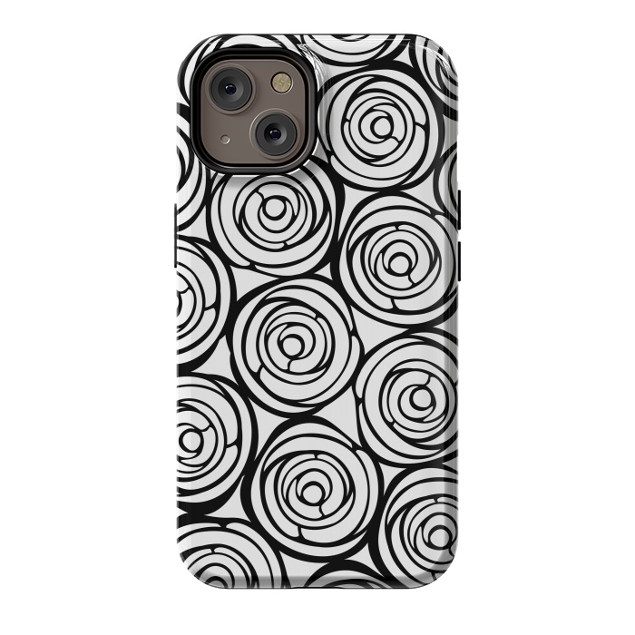 iPhone 14 StrongFit Black Roses by Julia Grifol