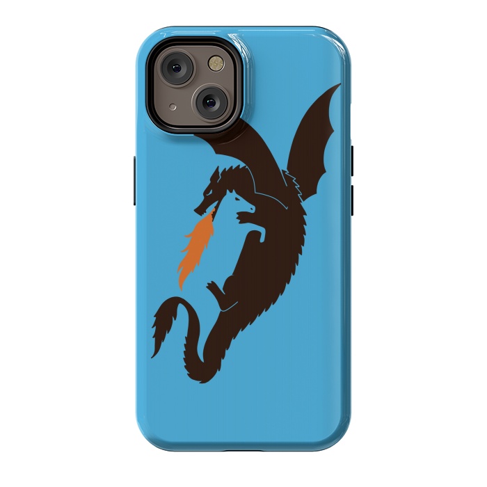 iPhone 14 StrongFit Dragon and Horse by Coffee Man