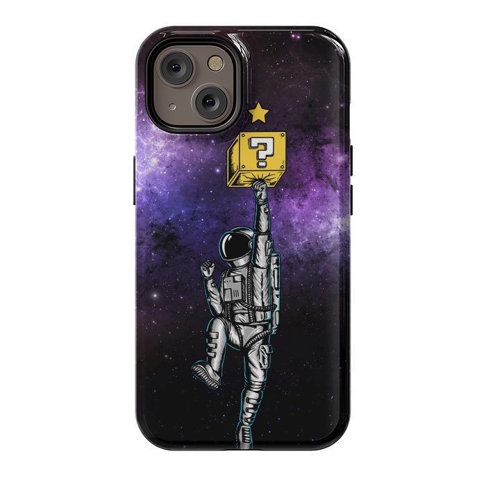 iPhone 14 StrongFit Astronaut and Star by Coffee Man