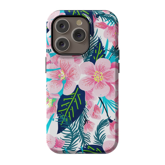 iPhone 14 Pro StrongFit Floral Gift by Uma Prabhakar Gokhale