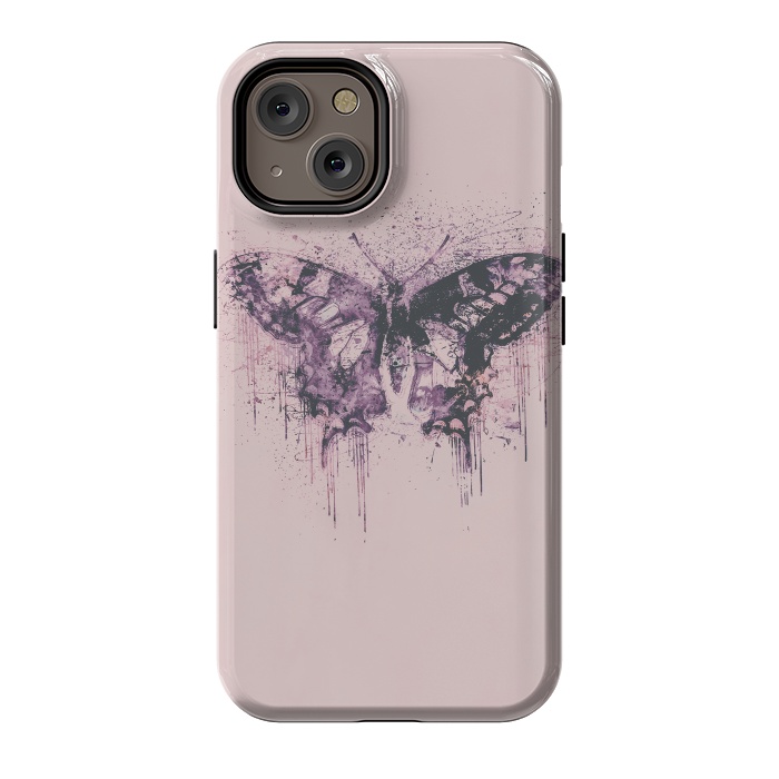 iPhone 14 StrongFit Artsy Butterfly  by Andrea Haase