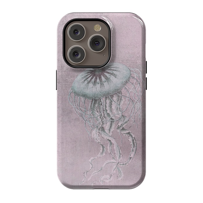 iPhone 14 Pro StrongFit Jellyfish Underwater Creature by Andrea Haase