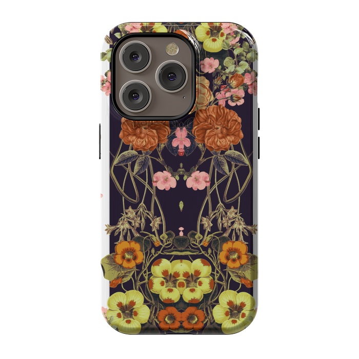 iPhone 14 Pro StrongFit Floral Crossings 02 by Zala Farah