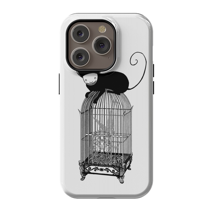 iPhone 14 Pro StrongFit Cages by Laura Nagel