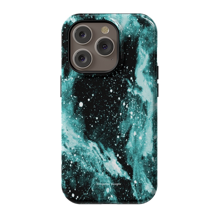 iPhone 14 Pro StrongFit Iced Galaxy by Gringoface Designs