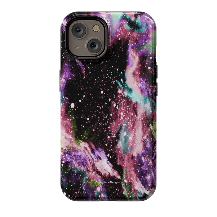 iPhone 14 StrongFit Cotton Candy Galaxy by Gringoface Designs