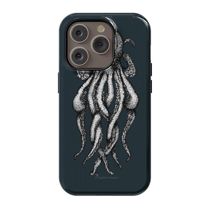 iPhone 14 Pro StrongFit Octopus 1 by Gringoface Designs