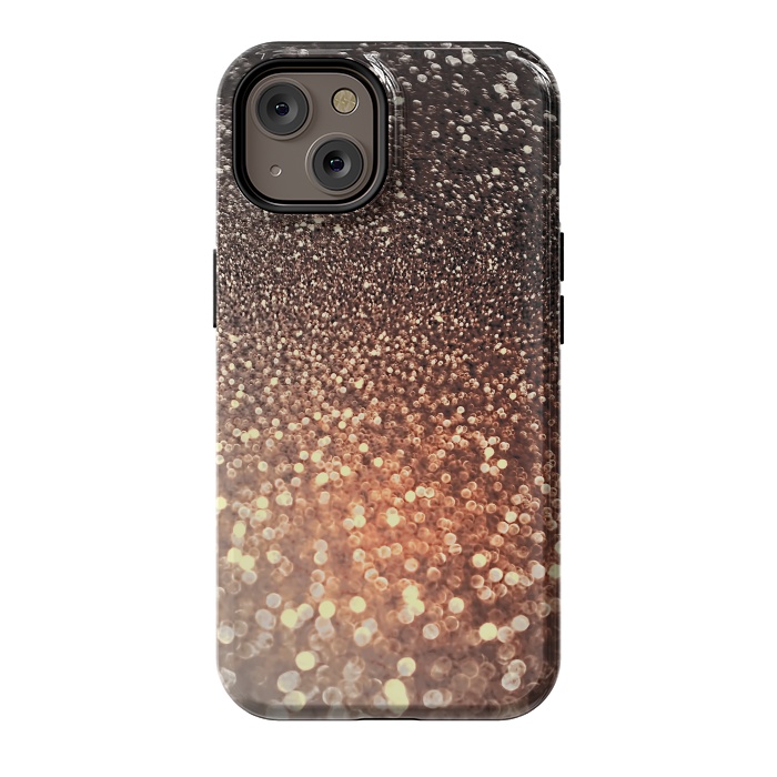 iPhone 14 StrongFit Cappuccino Glitter by  Utart