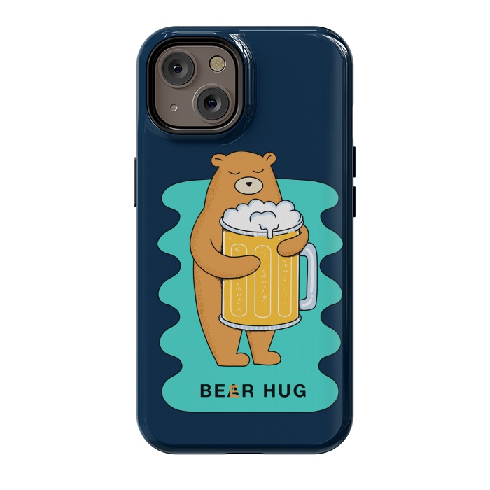 iPhone 14 StrongFit Beer Hug by Coffee Man