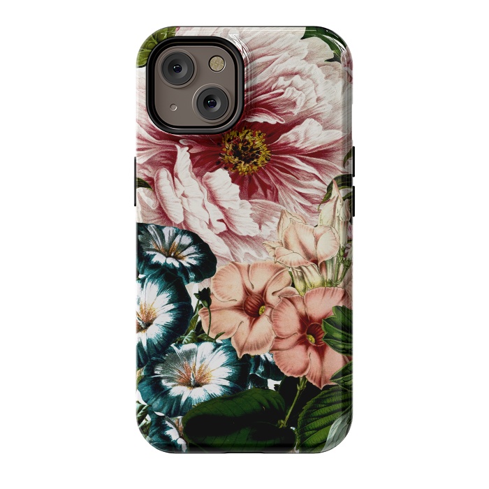 iPhone 14 StrongFit Vintage Peony and Little Bell by  Utart