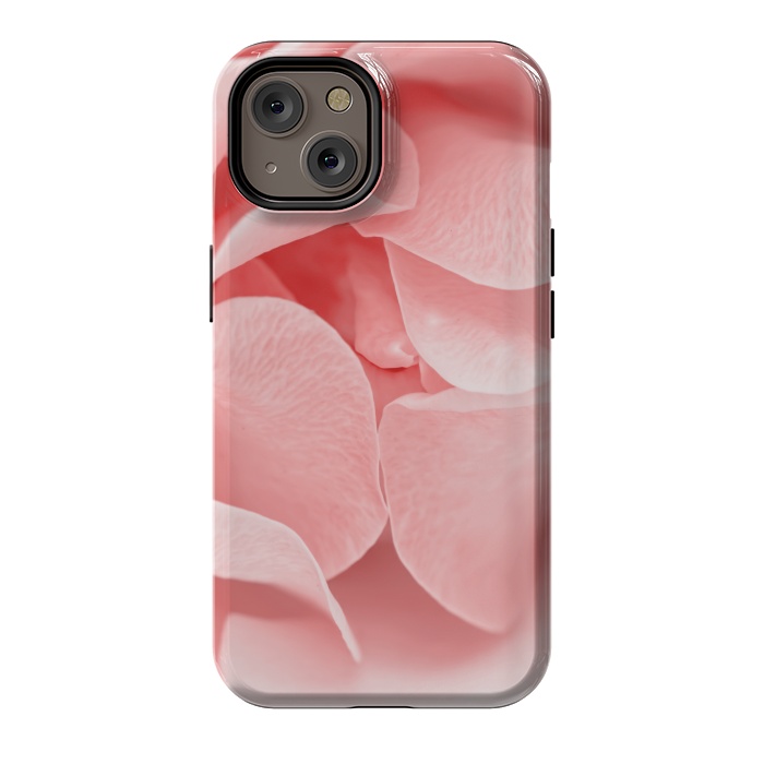 iPhone 14 StrongFit Pink Rose Blossom by  Utart
