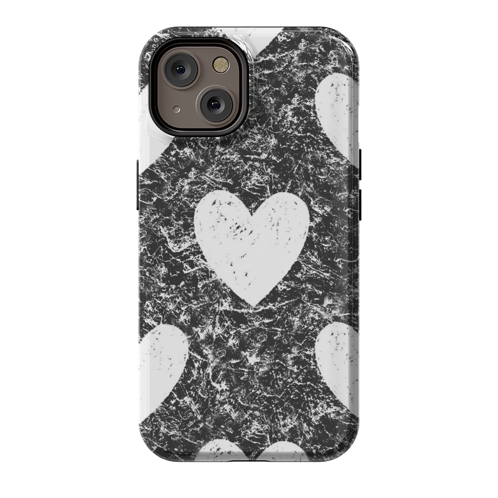 iPhone 14 StrongFit Cozy Hearts by ''CVogiatzi.