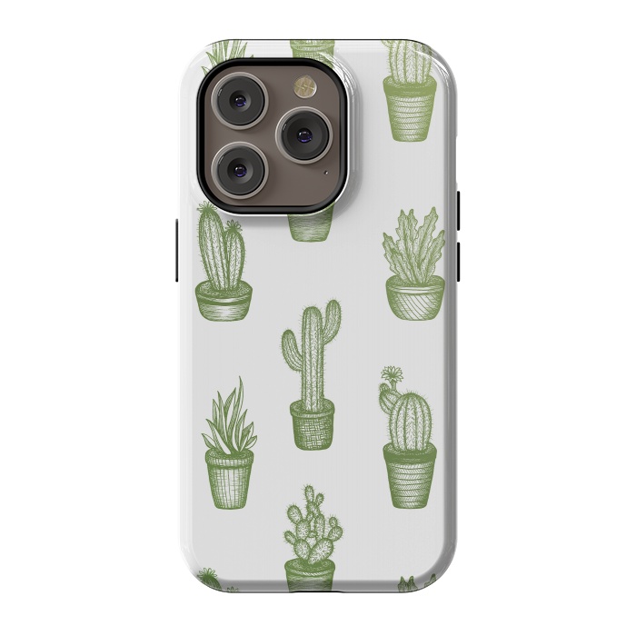 iPhone 14 Pro StrongFit Succulents by Barlena
