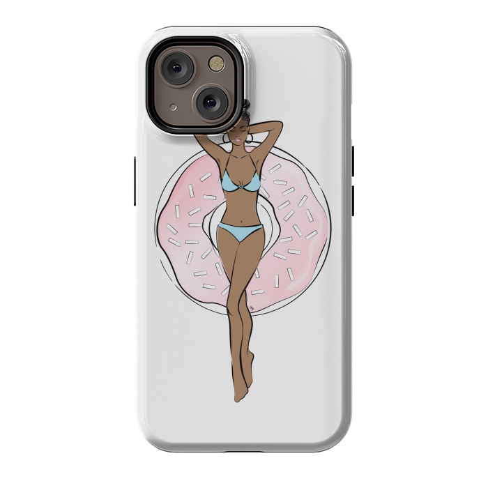iPhone 14 StrongFit Summer time relax Dark skin by Martina