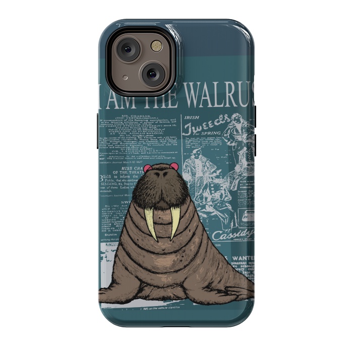 iPhone 14 StrongFit I am the walrus by Mangulica