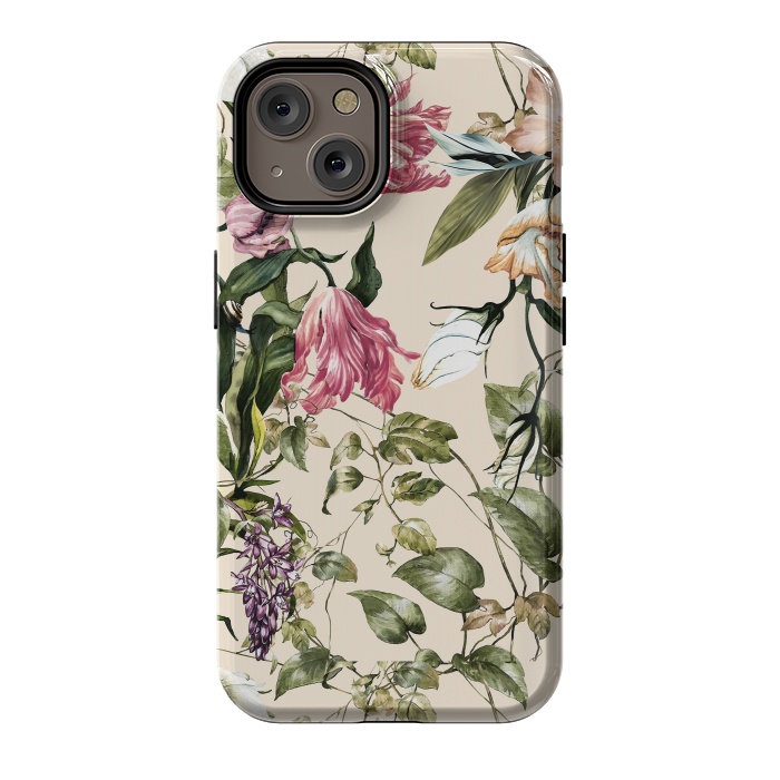iPhone 14 StrongFit Detailed botanical garden by Mmartabc