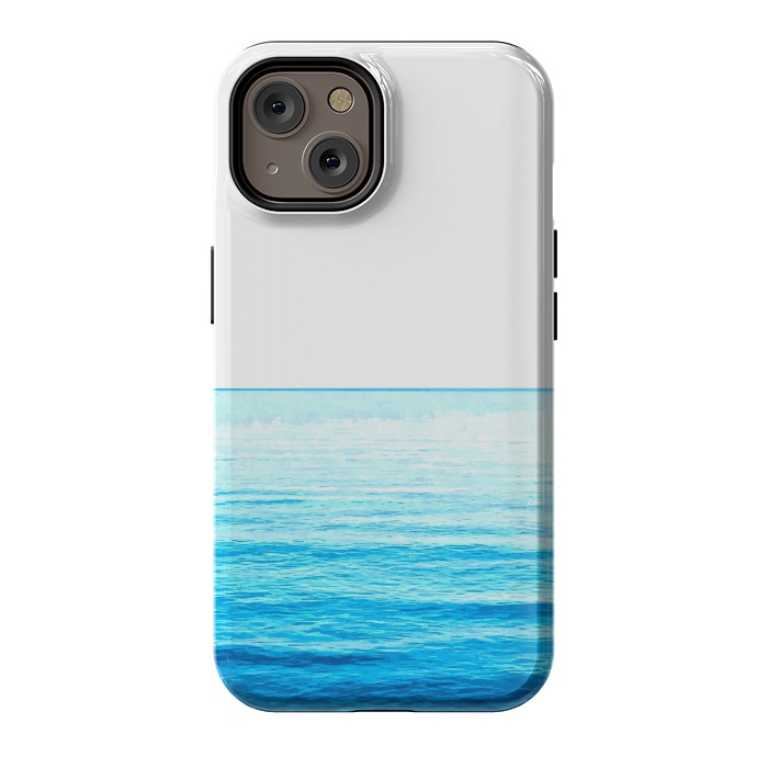 iPhone 14 StrongFit Blue Ocean Illustration by Alemi