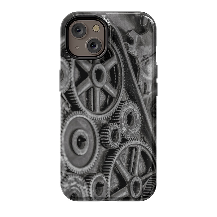 iPhone 14 StrongFit Steampunk Gear by Andrea Haase