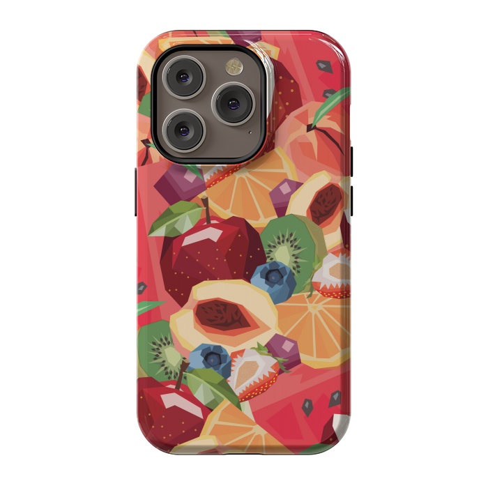 iPhone 14 Pro StrongFit TuttiFrutti by Diana Guedez
