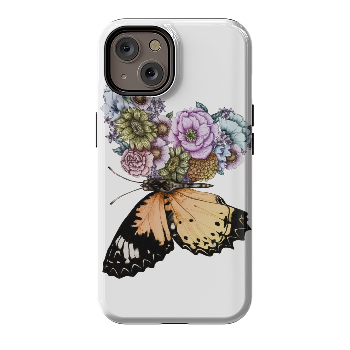 iPhone 14 StrongFit Butterfly in Bloom II by ECMazur 