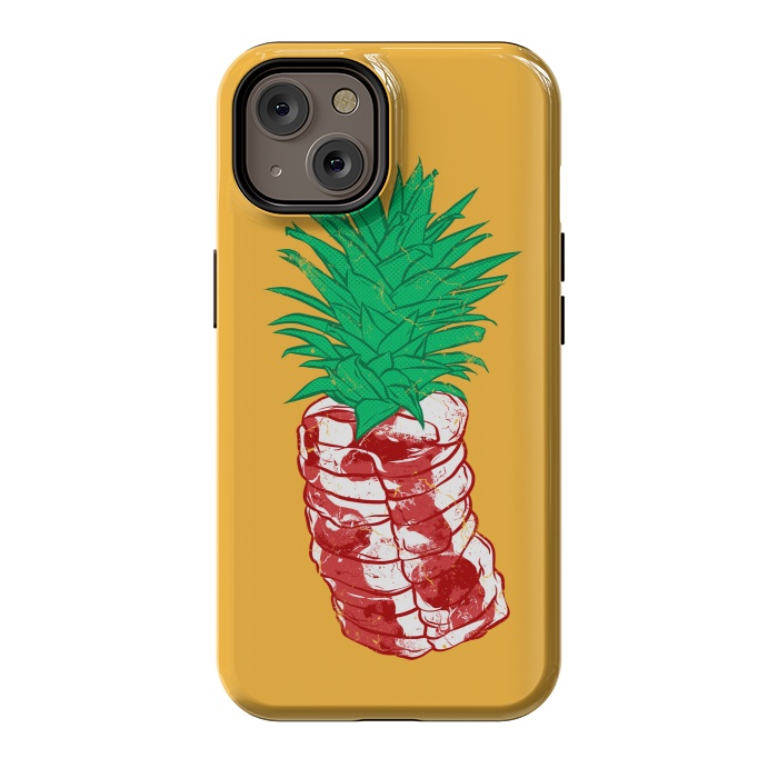 iPhone 14 StrongFit Pineapple meat by Evgenia Chuvardina