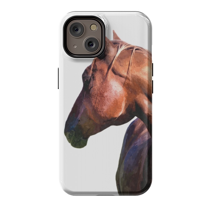 iPhone 14 StrongFit Horse Portrait by Alemi