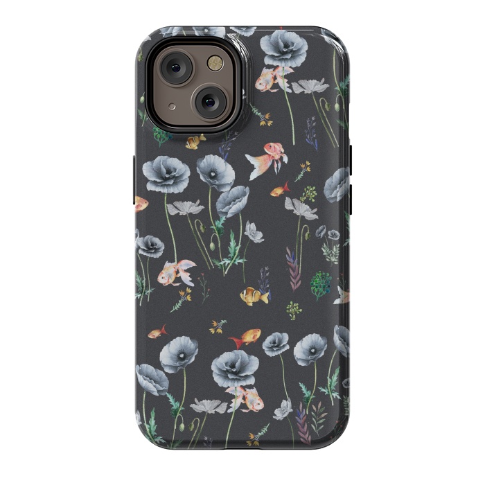iPhone 14 StrongFit Fishes & Garden by ''CVogiatzi.