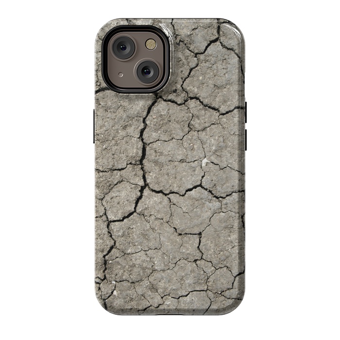 iPhone 14 StrongFit Dried-out Cracked Soil by Andrea Haase