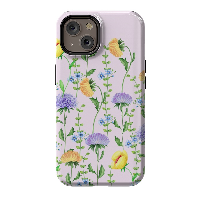 iPhone 14 StrongFit Aster Flora by Creativeaxle