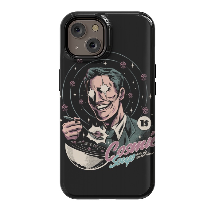 iPhone 14 StrongFit Cosmic Soup by Ilustrata