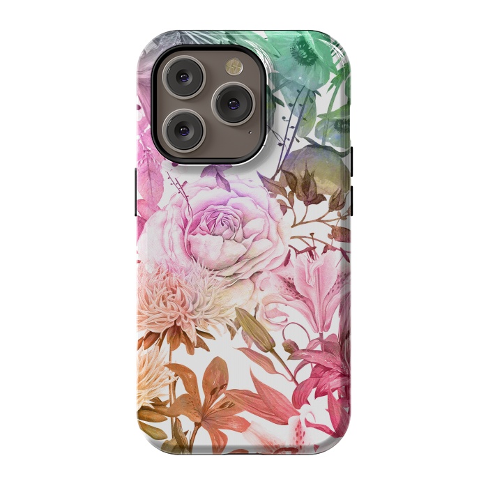 iPhone 14 Pro StrongFit Floral Market by Creativeaxle