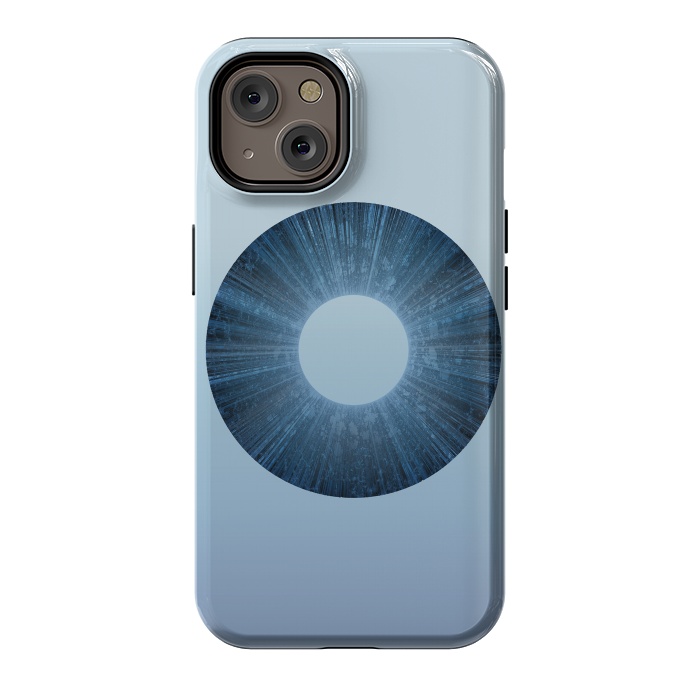iPhone 14 StrongFit Blue Iris Object by Andrea Haase