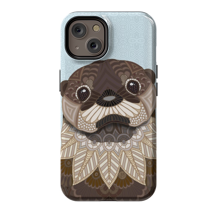 iPhone 14 StrongFit Otterly Cute by Angelika Parker