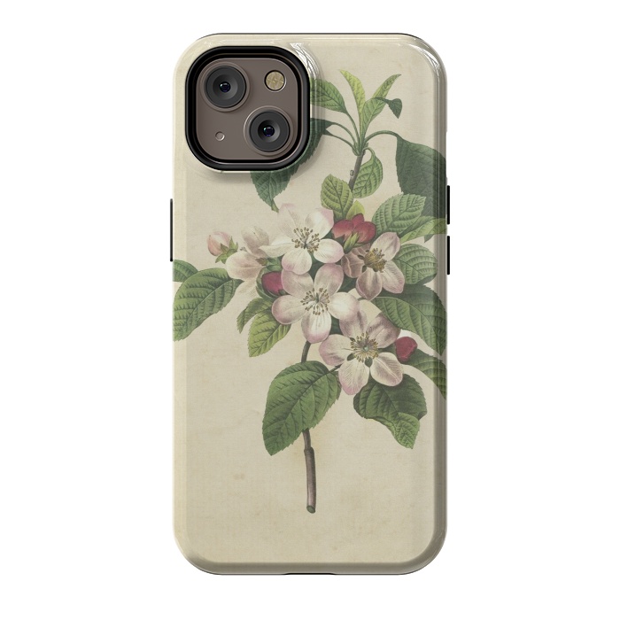 iPhone 14 StrongFit Vintage Apple Blossom Painting by Andrea Haase