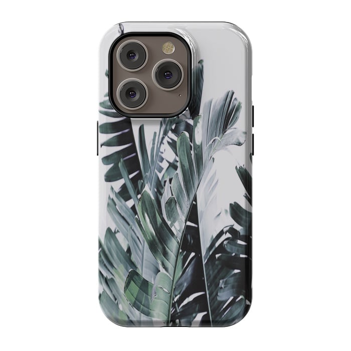 iPhone 14 Pro StrongFit Litsia Leaves by ''CVogiatzi.