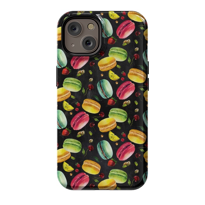 iPhone 14 StrongFit Macaroon Dance at Night by DaDo ART