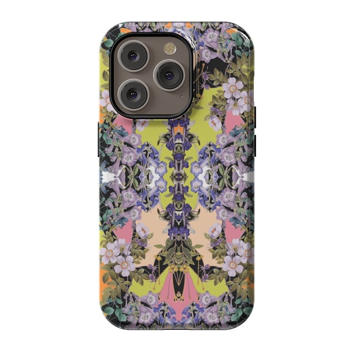 iPhone 14 Pro StrongFit Winter Color Bloom by Zala Farah