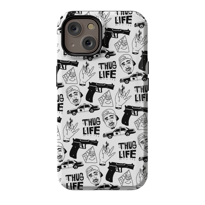 iPhone 14 StrongFit Thug Life by Nick Cocozza