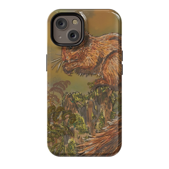 iPhone 14 StrongFit September Squirrel by Lotti Brown