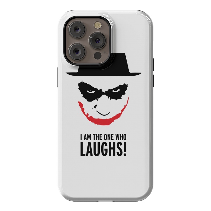 iPhone 14 Pro max StrongFit Heisenberg Joker I Am The One Who Laughs Breaking Bad Dark Knight  by Alisterny