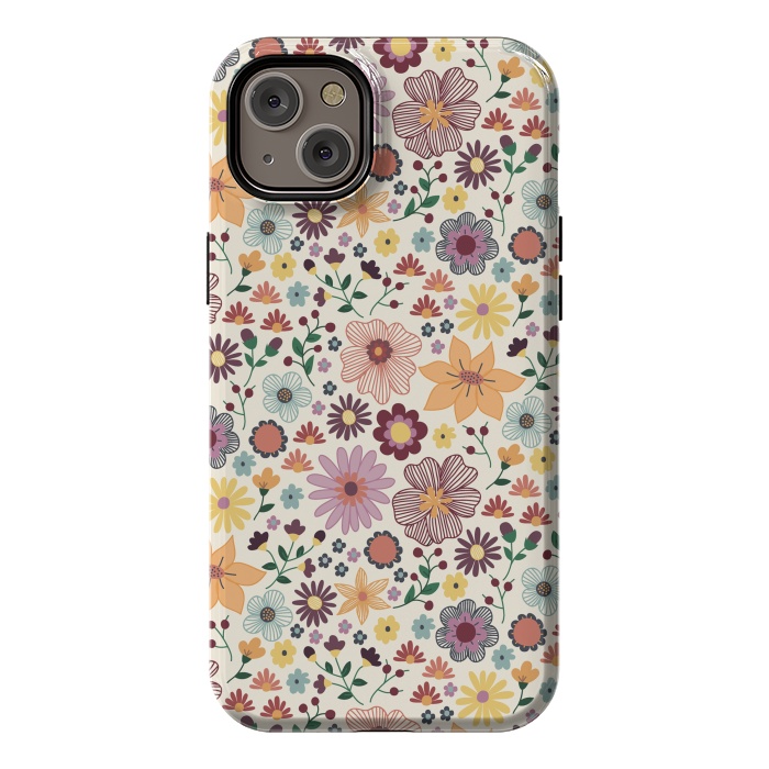 iPhone 14 Plus StrongFit Wild Bloom by TracyLucy Designs