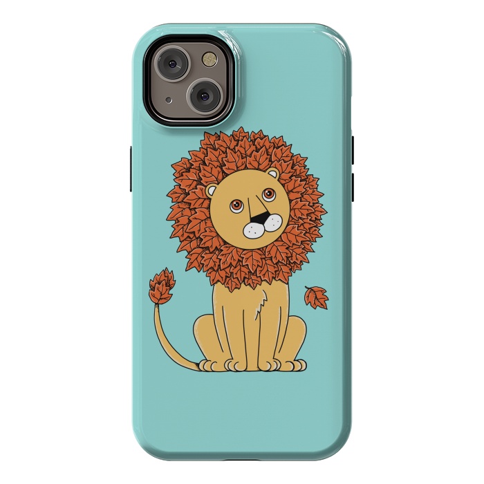 iPhone 14 Plus StrongFit Lion by Coffee Man