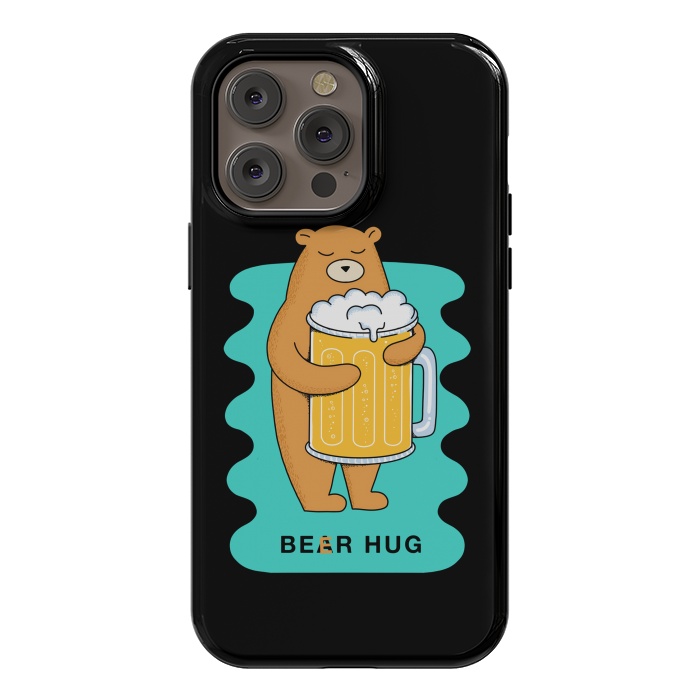 iPhone 14 Pro max StrongFit Beer Hug 2 by Coffee Man