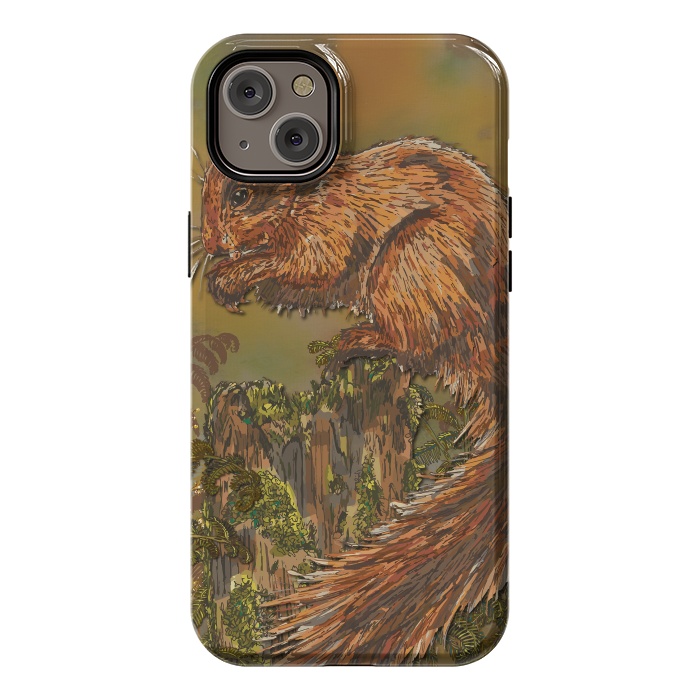 iPhone 14 Plus StrongFit September Squirrel by Lotti Brown