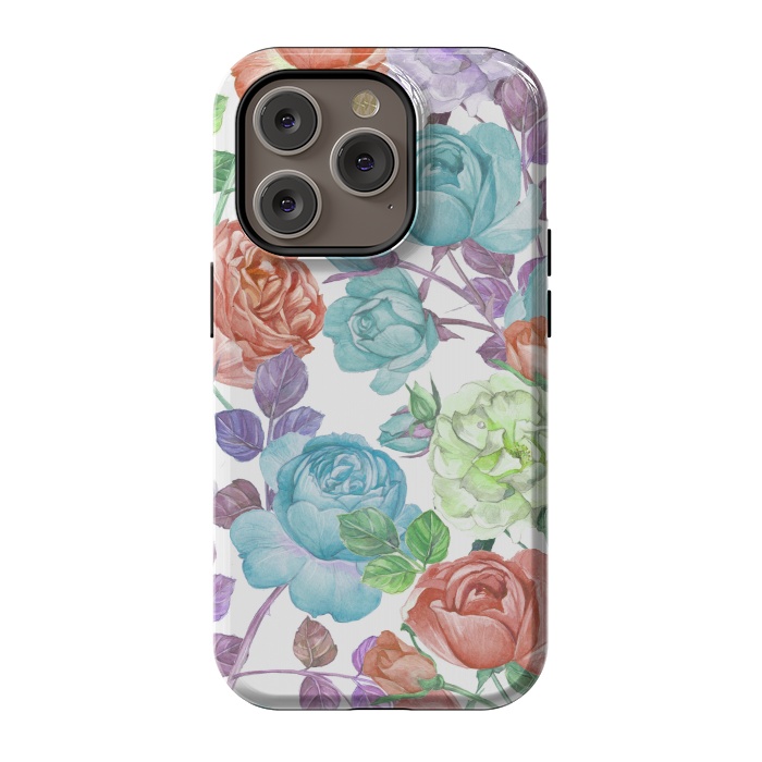 iPhone 14 Pro StrongFit Breathless Rose by Creativeaxle