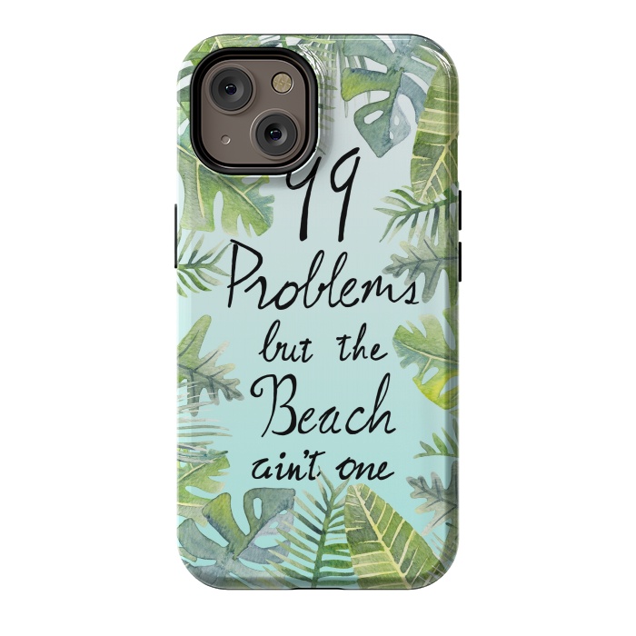 iPhone 14 StrongFit Tropical Chill by gingerlique