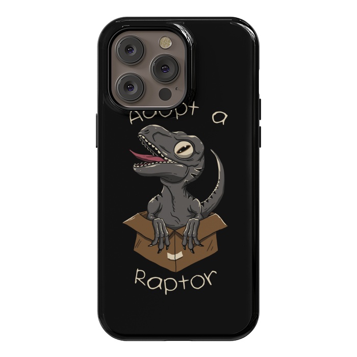 iPhone 14 Pro max StrongFit Adopt a Raptor by Vincent Patrick Trinidad