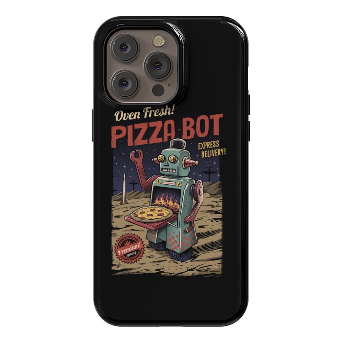 iPhone 14 Pro max StrongFit Pizza Bot by Vincent Patrick Trinidad