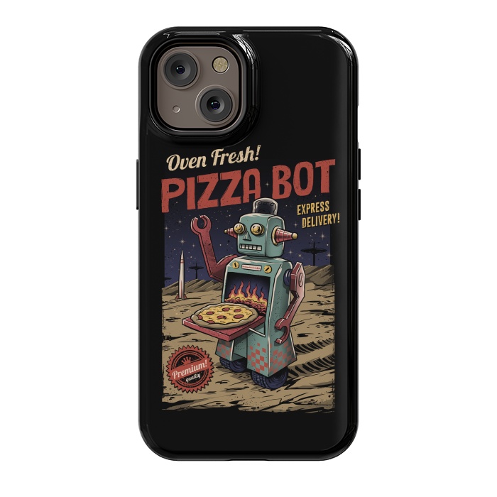 iPhone 14 StrongFit Pizza Bot by Vincent Patrick Trinidad