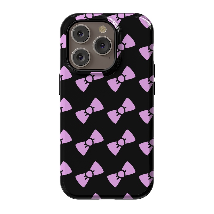 iPhone 14 Pro StrongFit pink ribbon by Vincent Patrick Trinidad